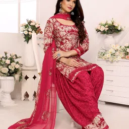 yashika Unstitched Crepe Salwar Suit Material Printed-picture-30