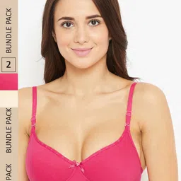 N-Gal Pack Of 2 Heavily Padded Anti Odour T-shirt Bra-image-6
