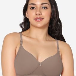In Care Medium Coverage Heavily Padded Pure Cotton Bra With All Day Comfort-picture-11