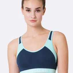 Van Heusen Proactive Women Blocked Anti Bacterial Wireless Sports Bra-picture-51