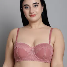 MAKCLAN Bra Medium Coverage Underwired Lightly Padded-picture-3