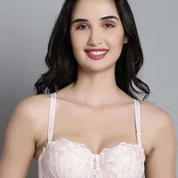 MAKCLAN Bra Medium Coverage Underwired Lightly Padded-15