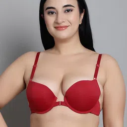 MAKCLAN Bra Medium Coverage Underwired Lightly Padded-image-41
