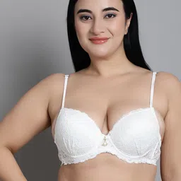 MAKCLAN Bra Medium Coverage Underwired Lightly Padded-image-44