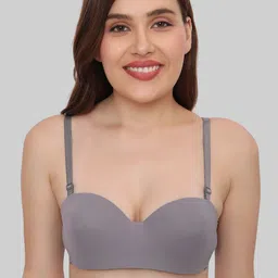PLUMBURY Medium Coverage Underwired Lightly Padded Bra All Day Comfort-11