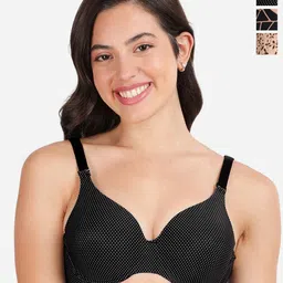 shyaway Geometric Bra Medium Coverage Underwired Lightly Padded-7