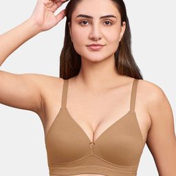 intimacy LINGERIE Medium Coverage Lightly Padded Cotton T-shirt Bra With All Day Comfort-56