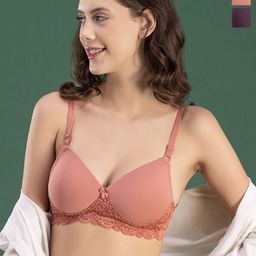 DressBerry Floral Bra Medium Coverage Lightly Padded-picture-17