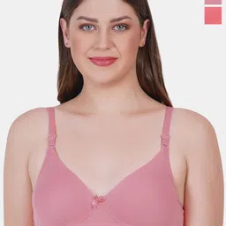 Reveira Pack Of 2 Medium Coverage All Day Comfort Dry Fit Balconette Bra-picture-42