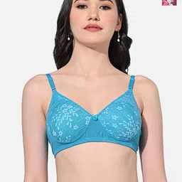 FIMS Pack of 2 Floral Everyday Bra - Full Coverage Lightly Padded-picture-4