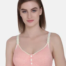MAMMA PRESTO Lightly Padded Front Open Anti Microbial Cotton Maternity Bra-image-57