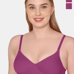 KOMLI Pack Of 3 Full Coverage Lightly Padded Bra All Day Comfort-picture-14