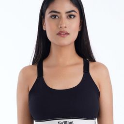 So What Full Coverage Lightly Padded Rapid-Dry Sports Bra With Moisture Wicking-12