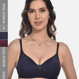 StyFun Pack Of 2 Bra Full Coverage Lightly Padded-48