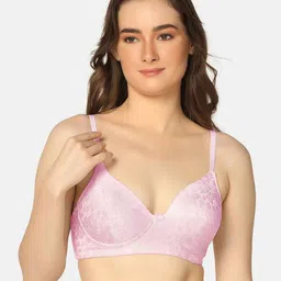 Curvy Love Self Designed Full Coverage Lightly Padded T-shirt Bra With All Day Comfort-10