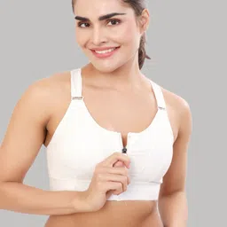 Bella Voste Women Full Coverage Lightly Padded Workout Bra-16