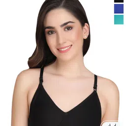 Liigne Pack Of 3 Full Coverage Lightly Padded Seamless Everyday Bra With All Day Comfort-picture-13