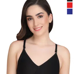Liigne Pack Of 3 Full Coverage Lightly Padded Seamless Everyday Bra With All Day Comfort-picture-11