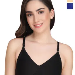 Liigne Pack Of 3 Full Coverage Lightly Padded Seamless Everyday Bra With All Day Comfort-picture-14
