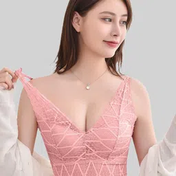 VAGHBHATT Geometric Self Design Half Coverage Lightly Padded Bra-20