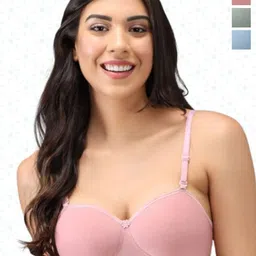Designer Bugs Bra Half Coverage Lightly Padded-34