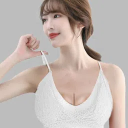 FIMBUL Floral Bralette Bra Half Coverage Lightly Padded-picture-46
