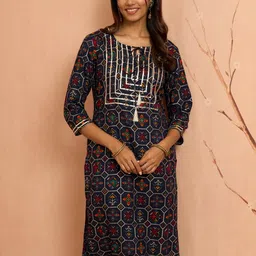 VASTRAMAY Women Floral Printed Kurta-picture-0