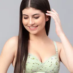 JJAAGG T Pack  Of 3 Printed Medium Coverage Lightly Padded Bras With All Day Comfort image 5