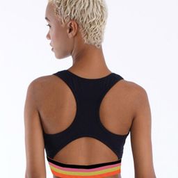 So What Half Coverage Lightly Padded Workout Bra Moisture Wicking image 2