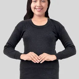 SPORTO Girls Round Neck Long Sleeves Thermal Top-picture-38