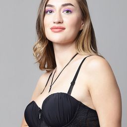 PrettyCat Half Coverage Underwired Lightly Padded Bra With All Day Comfort image 3