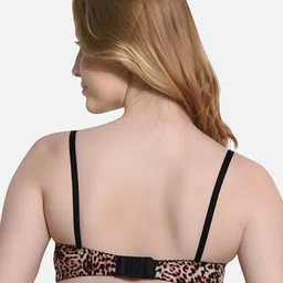 FIMS Abstract Printed Full Coverage Lightly Padded Bra With All Day Comfort image 2
