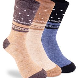 Supersox Women Pack Of 3 Printed Calf-Length Socks-image-64