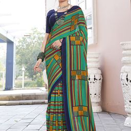 Anouk Rustic Pack of 2 Printed Saree image 4