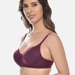 StyFun Pack Of 3 Lightly Padded Full Coverage Bra image 2