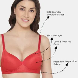 Tweens Medium Coverage Heavily Padded Bra image 2
