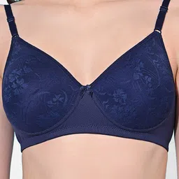 FIMS Pack Of 2 Self Design Full Coverage Lightly Padded Everyday Bra All Day Comfort image 5