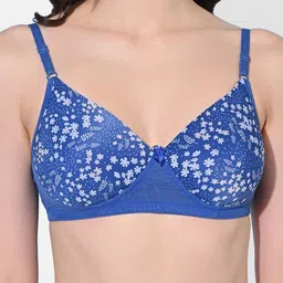 FIMS Pack Of 2 Floral Bra Full Coverage Lightly Padded image 3