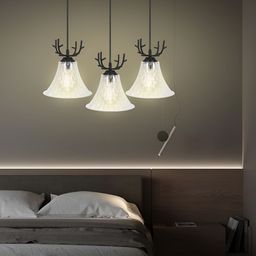 GAUVIK Transparent Textured Ceiling Lamp-10