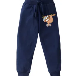 KAVEE Infant Boys Printed Cotton Mid-Rise Joggers-picture-20