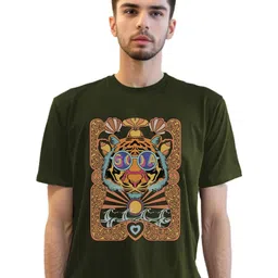 MAATIR DESIGNS Unisex Printed Applique T-shirt-18