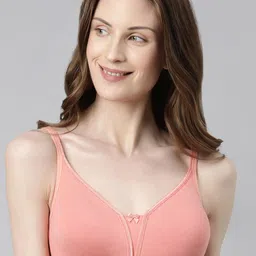 Enamor Non Padded Full Coverage Non-Wired Seamless Cotton T-shirt Bra A072-picture-15