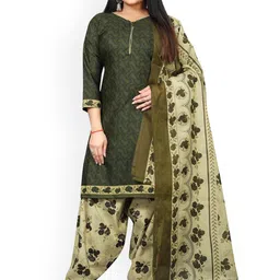 Anny Deziner Women Floral Printed Kurta with Salwar & Dupatta-picture-31