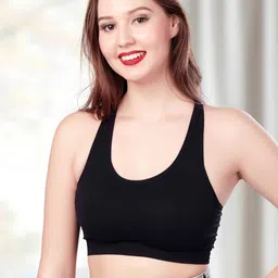 Munaafi Full Coverage Racerback Sports Bra With All Day Comfort-picture-24