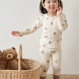 LULU & SKY Girls Everyday  Cartoon Characters Printed Maxi Nightdress-picture-7