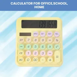 Desktop Calculator, 12-Digit Large LCD and Large Buttons for Office, Homes W65 Basic Calculator-image-45