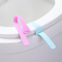 Toilet Seat Lifting Band, Foldable Toilet Cover Seat Lid Lifter Handle Custom Fit Toilet Seat Lid Lock-image-28