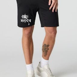 FABSTIEVE Men Printed Low-Rise Shorts-image-49