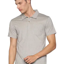 ECOLINE Clothing Men Antimicrobial Solid Polo Collar Cotton T-shirt-image-38