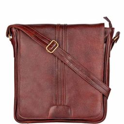 AMOREE Men Leather Messenger Bag-35